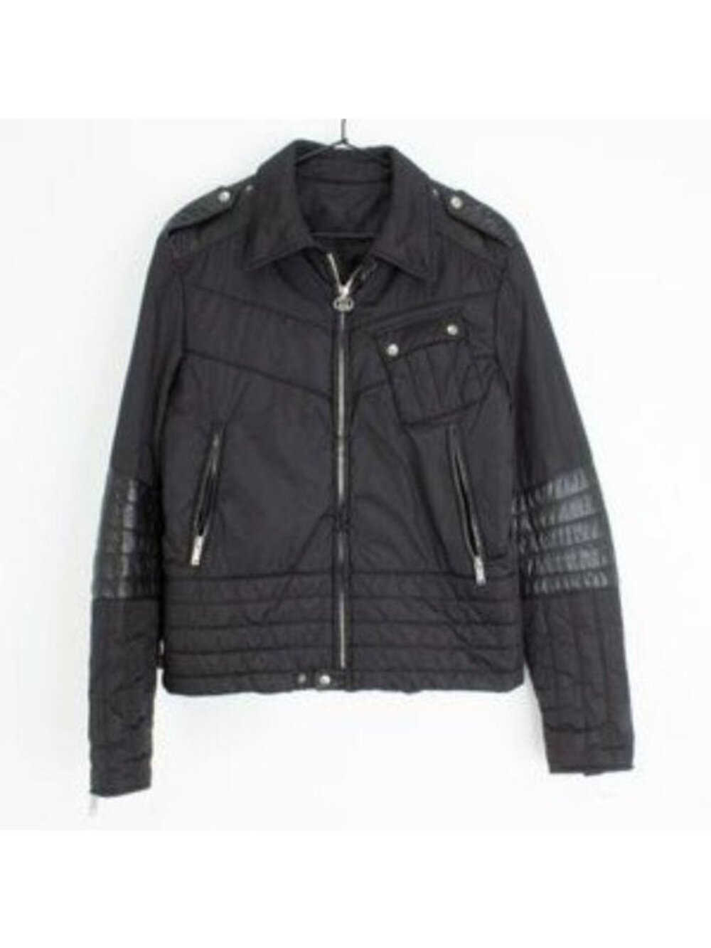 Vintage Gucci Black Bomber Slim Fit Jacket